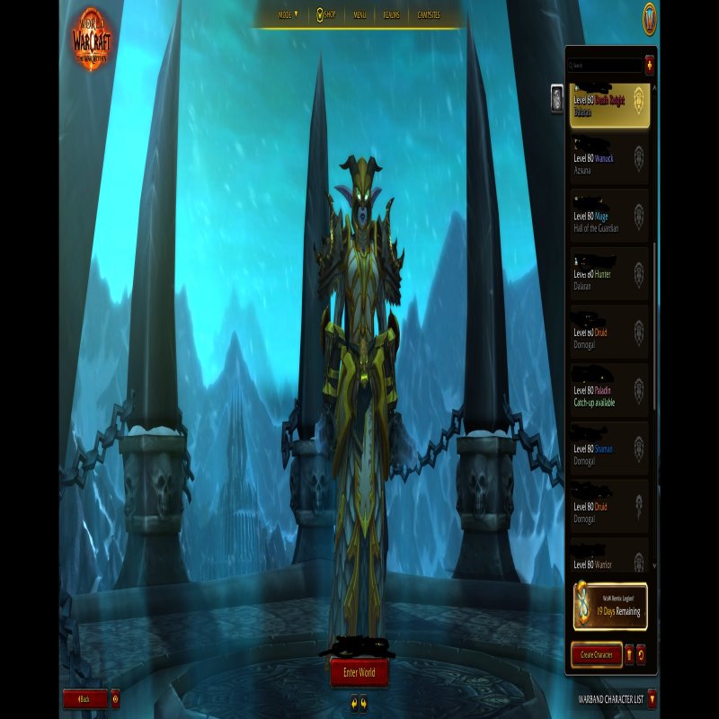 🎮 WoW акаунт | 80 рівень | Альянс | Легион