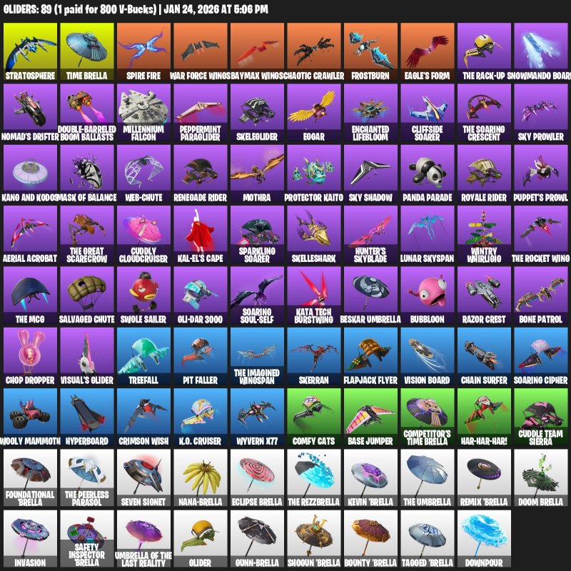 🎨 101 skins | 🌟 Fortnite account