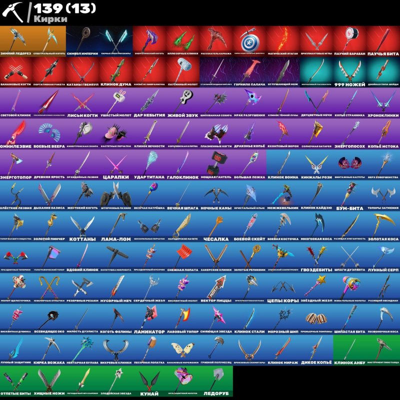 🎨 124 скінів | 🌟 Fortnite акаунт