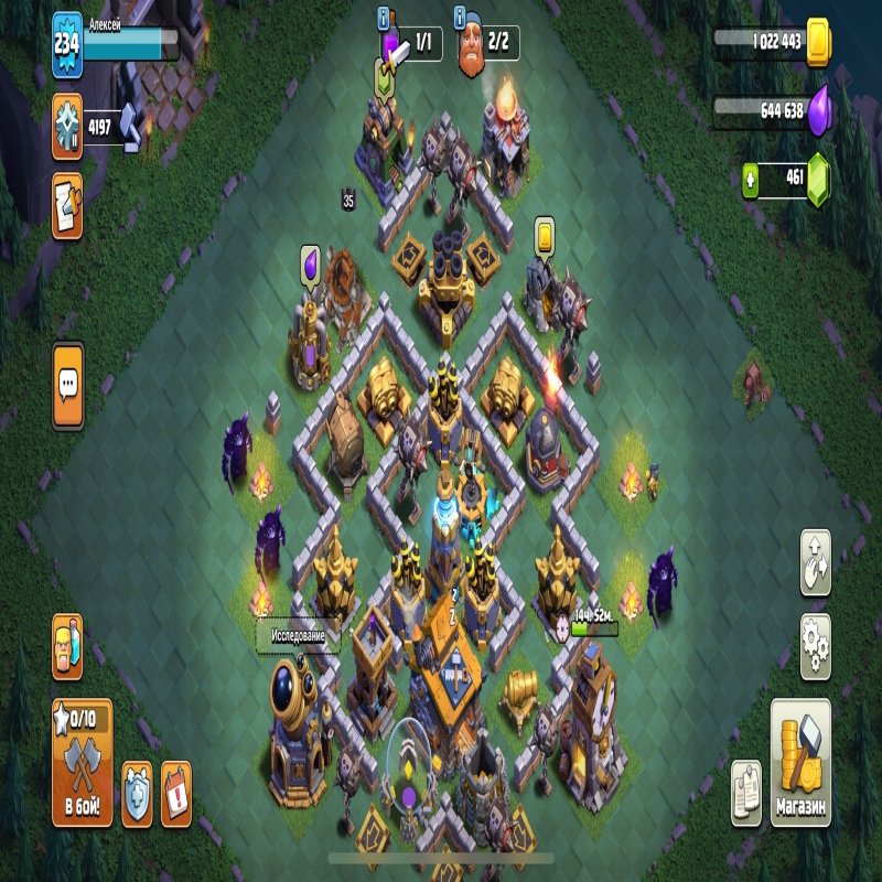 🏰 Clash of Clans акаунт | Ратуша 16 рівня | Рівень 20