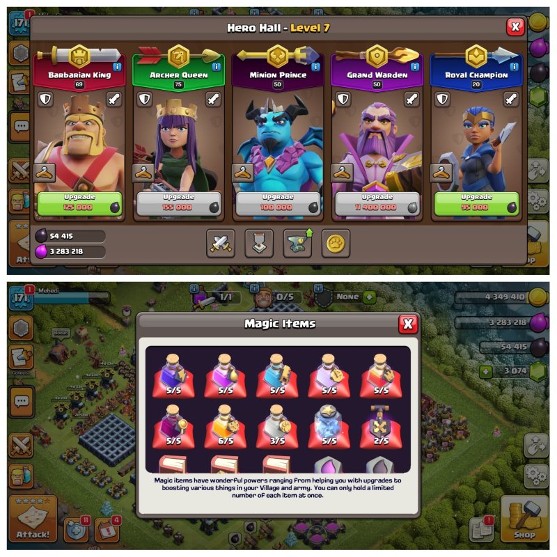 🏰 Clash of Clans акаунт | Ратуша 14 рівень | Рівень 100