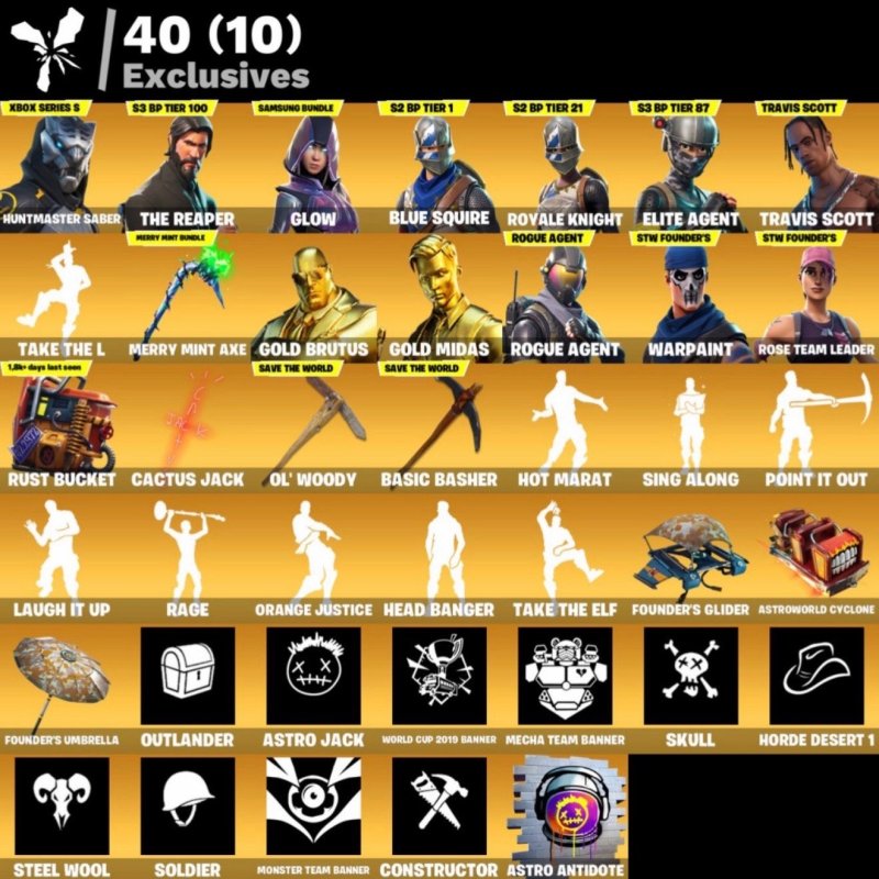 🎨 185 скінів | 🌟 Fortnite акаунт