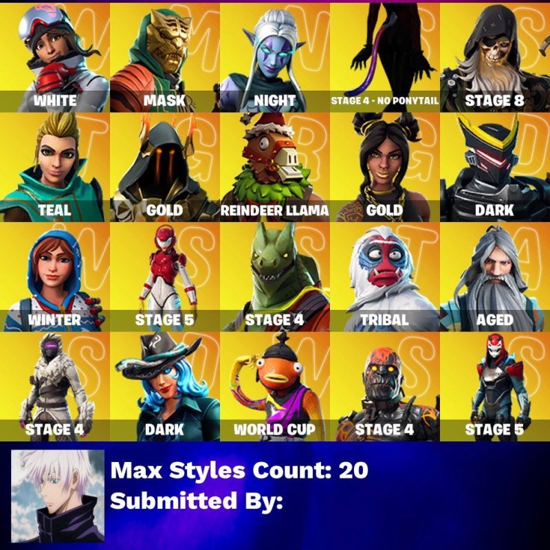 🎨 44 скінів | 🌟 Fortnite акаунт