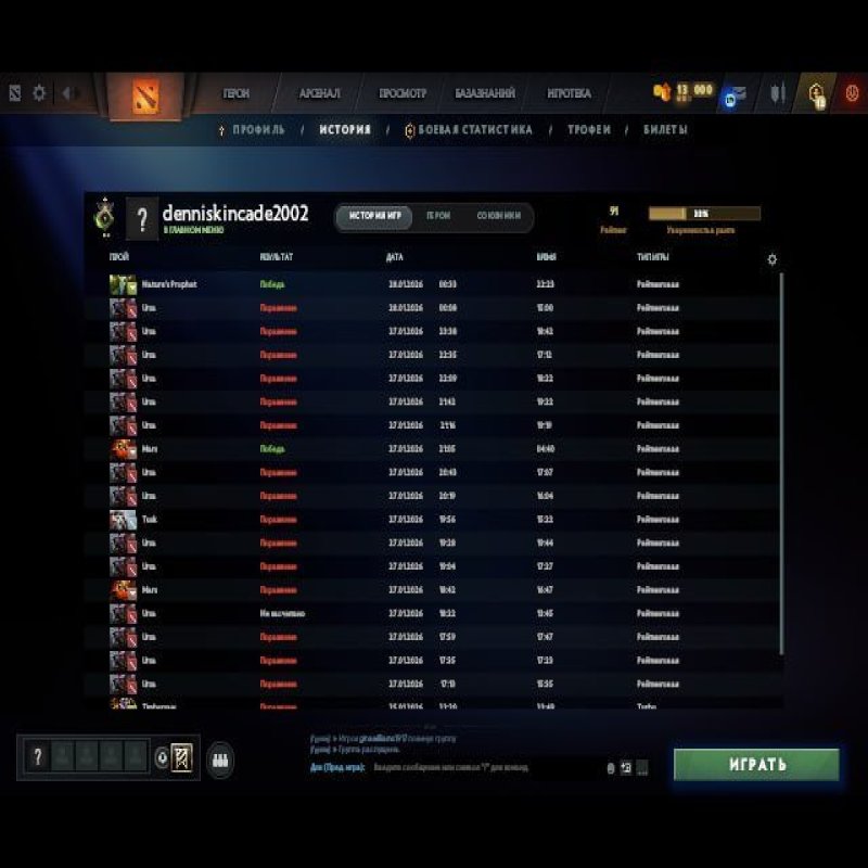 🏅 MMR 91 | 🕒 200 hours | 🛡 10980