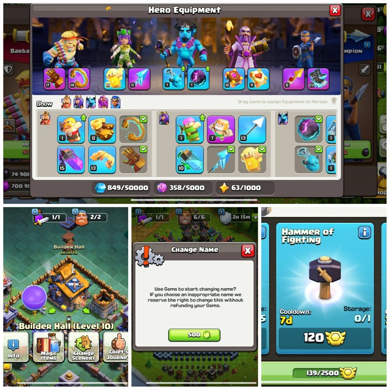 🏰 Clash of Clans акаунт | Ратуша 17 рівень | Рівень 0