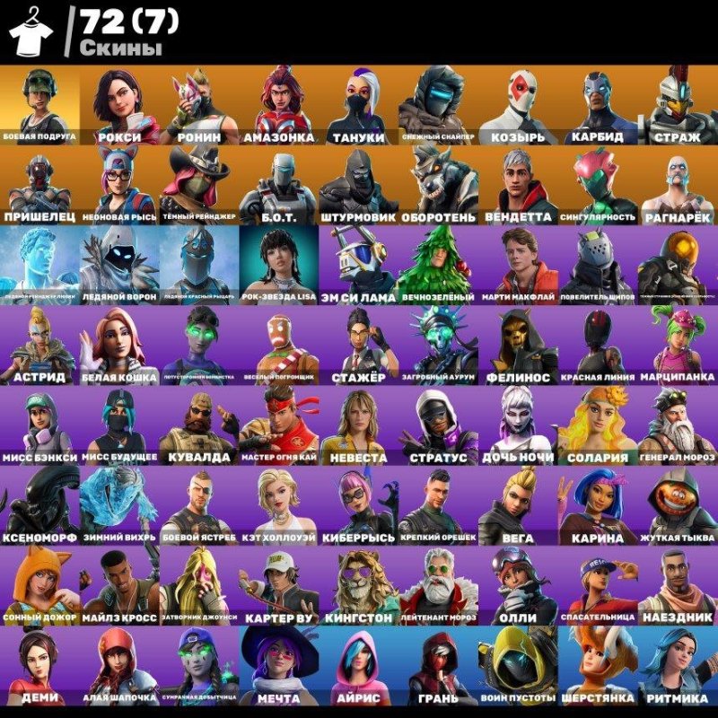 🎨 79 skins | 🌟 Fortnite account