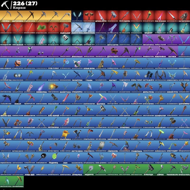 🎨 208 скінів | 🌟 Fortnite акаунт