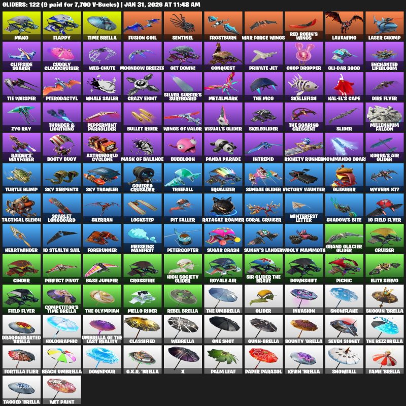 🎨 159 скінів | 🌟 Fortnite акаунт