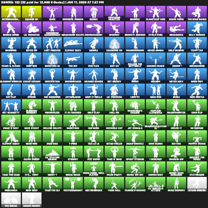 🎨 117 скінів | 🌟 Fortnite акаунт