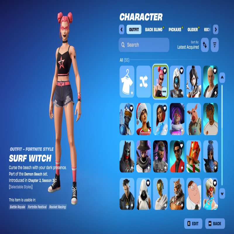 🎨 53 скінів | 🌟 Fortnite акаунт