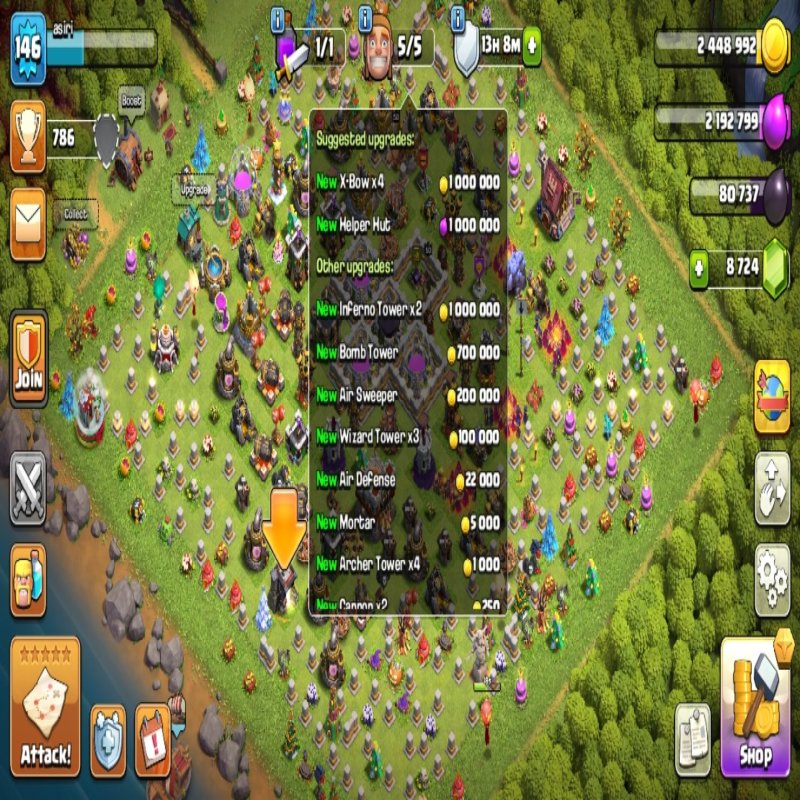 🏰 Clash of Clans акаунт | 11 ратуша | Рівень 11