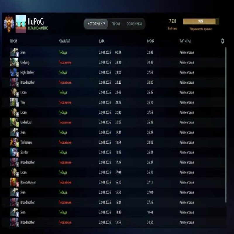 🏅 MMR 7673 | 🕒 187 hours | 🛡 10943