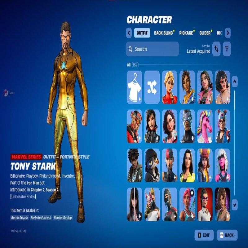 🎨 182 скінів | 🌟 Fortnite акаунт