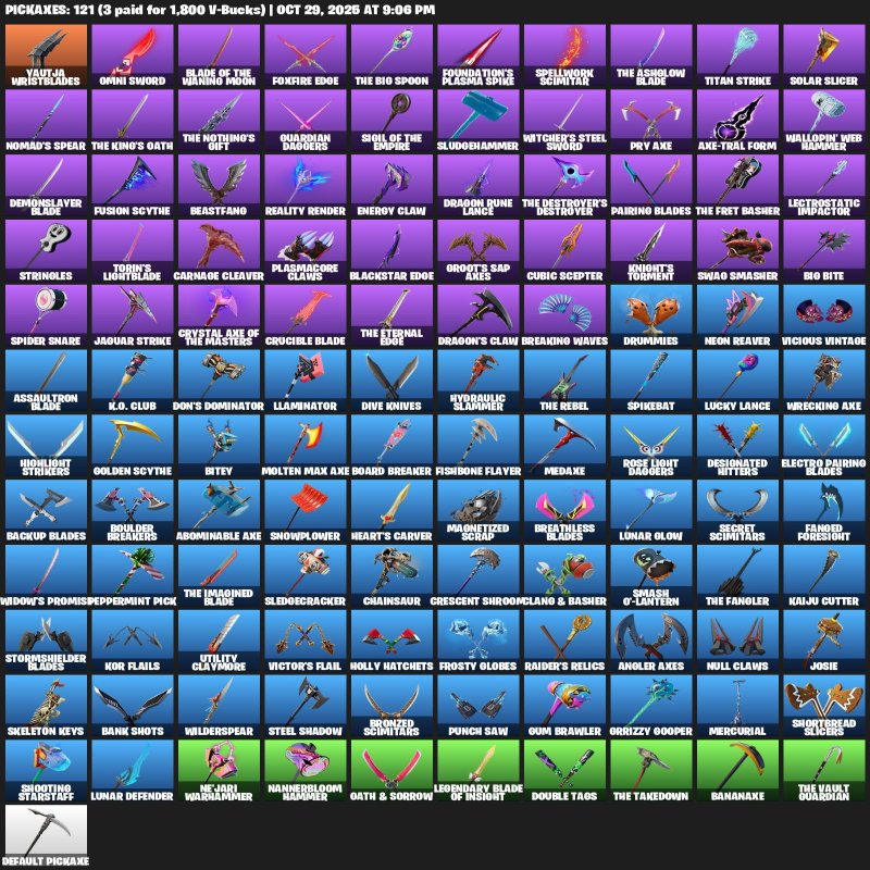 🎨 106 skins | 🌟 Fortnite account