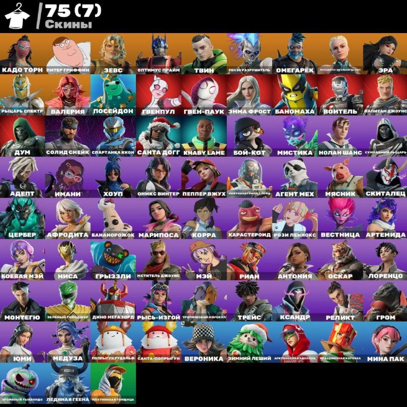 🎨 172 skins | 🌟 Fortnite account