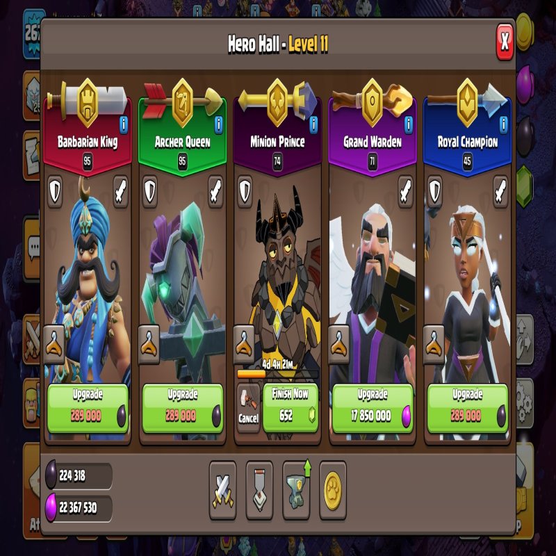 🏰 Clash of Clans акаунт | Ратуша 17 | Рівень 300