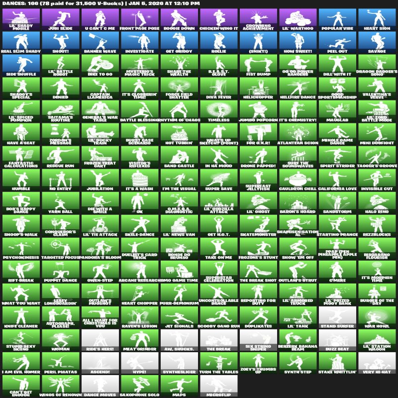 🎨 207 скінів | 🌟 Fortnite акаунт