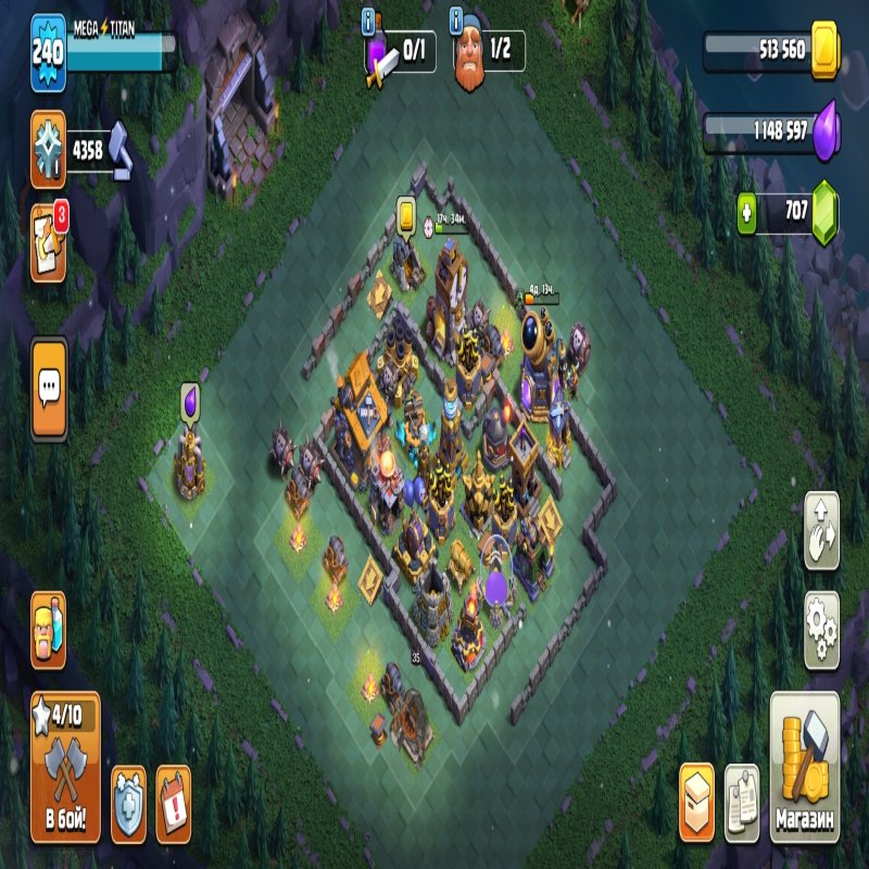 🏰 Clash of Clans акаунт | Ратуша 18 | Рівень 240