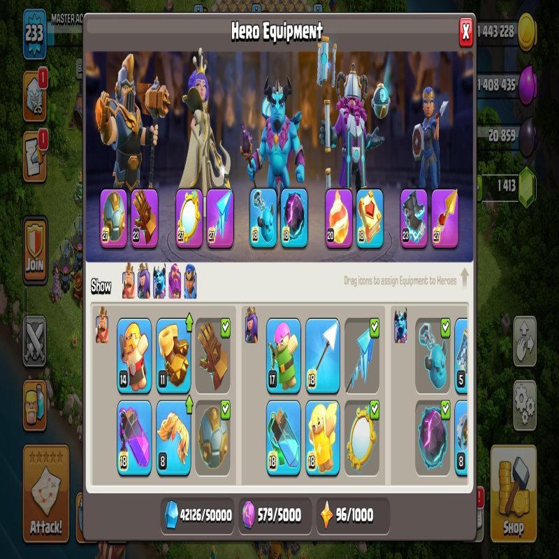 🏰 Clash of Clans акаунт | Ратуша 17 ратуша | Рівень 100