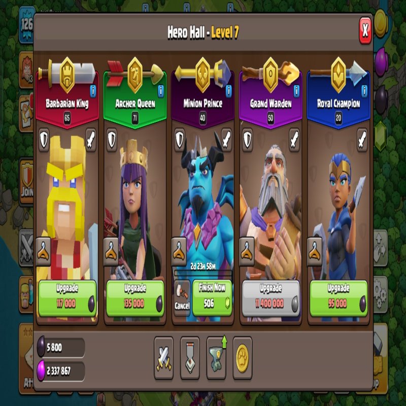 🏰 Clash of Clans акаунт | Ратуша 13 рівня | Рівень 126