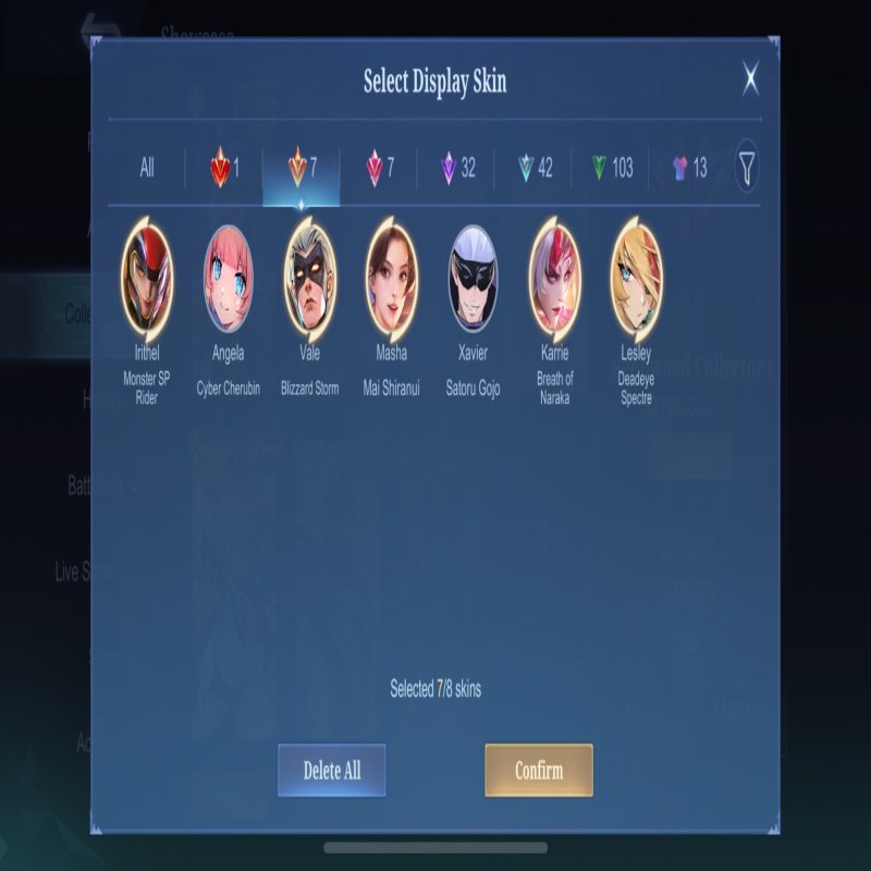 🎮 Mobile Legends account | Legend | 80 heroes | 205 skins