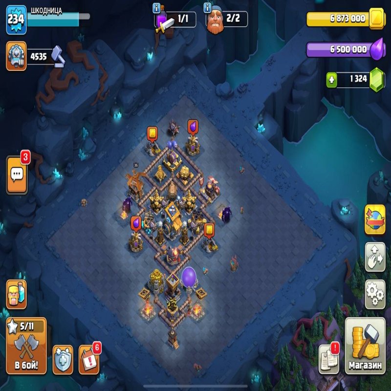 🏰 Clash of Clans акаунт | Ратуша 15 рівня | Рівень 0