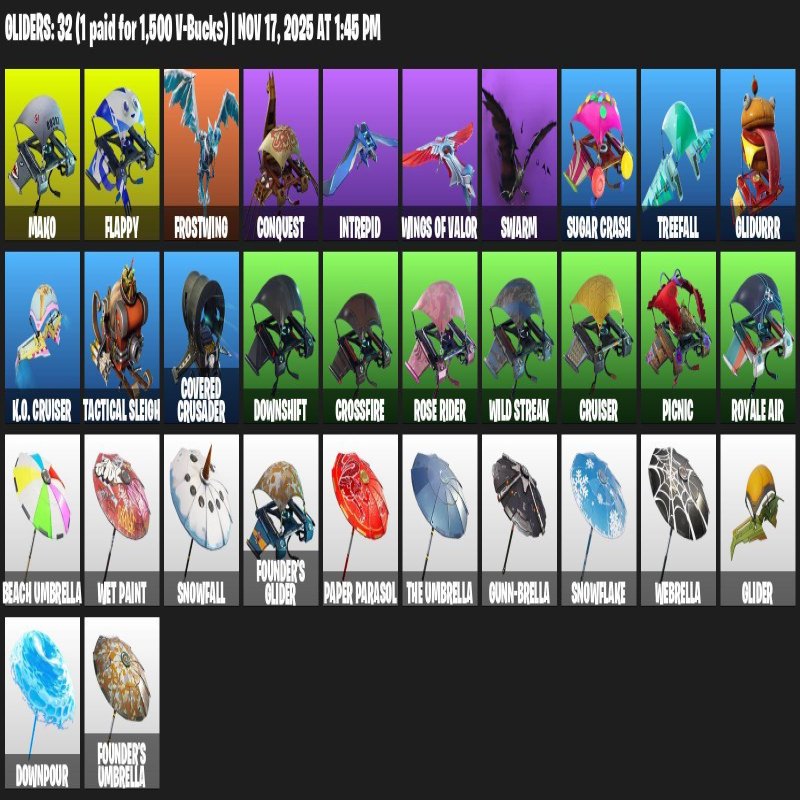 🎨 32 скінів | 🌟 Fortnite акаунт