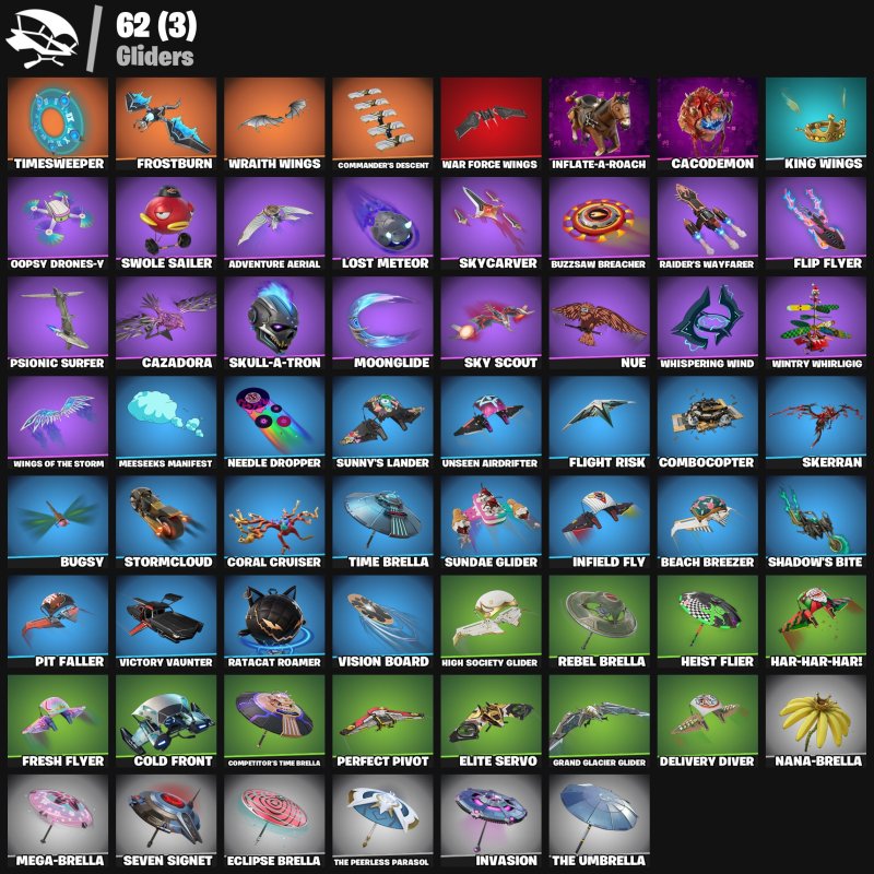 🎨 69 скінів | 🌟 Fortnite акаунт