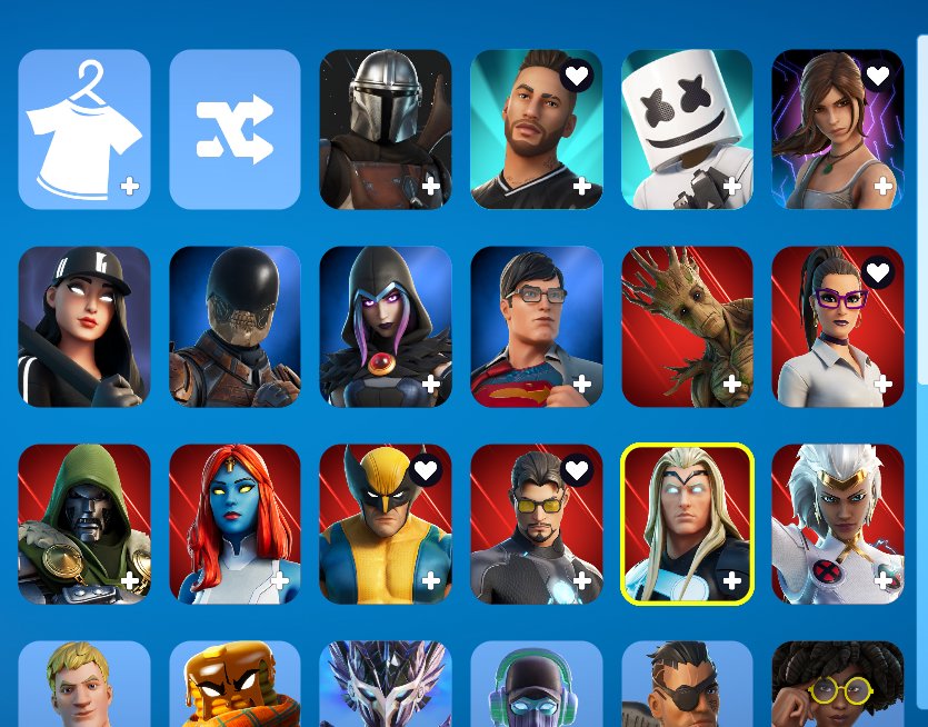 👾 40 skins | 🌟 Fortnite account