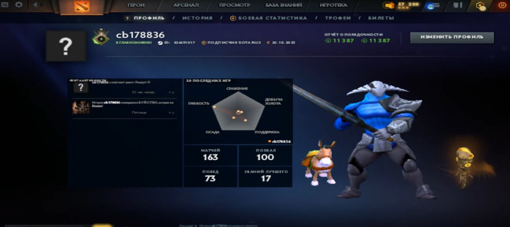 🏅 MMR 1 | 🕒 200 годин | 🛡 12000