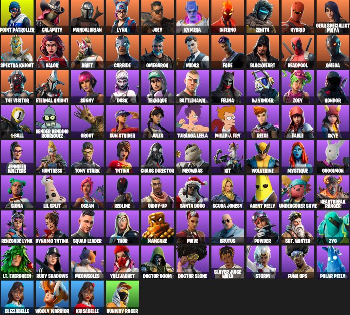 💖 84 skins | 🌟 Fortnite account