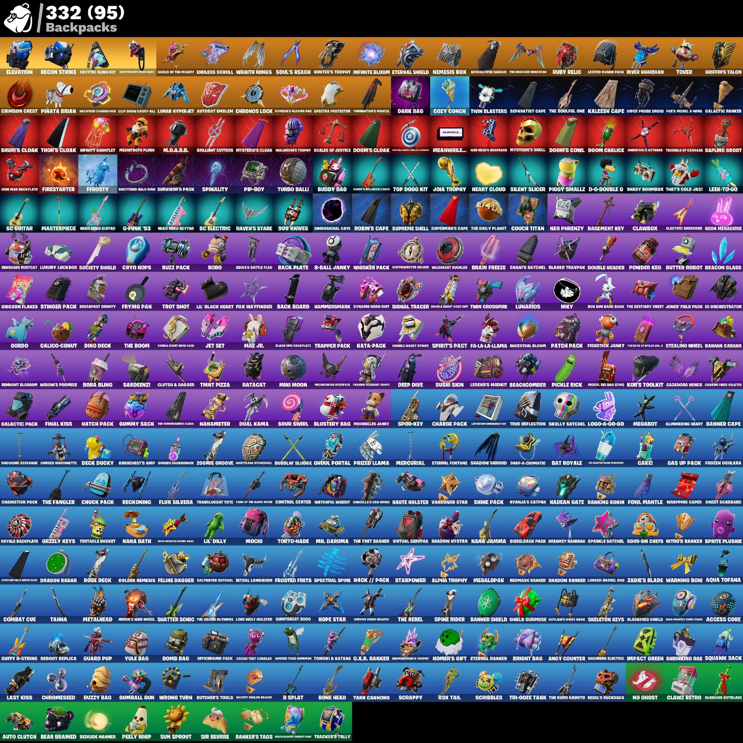 🎨 304 скинов | 🌟 Fortnite аккаунт