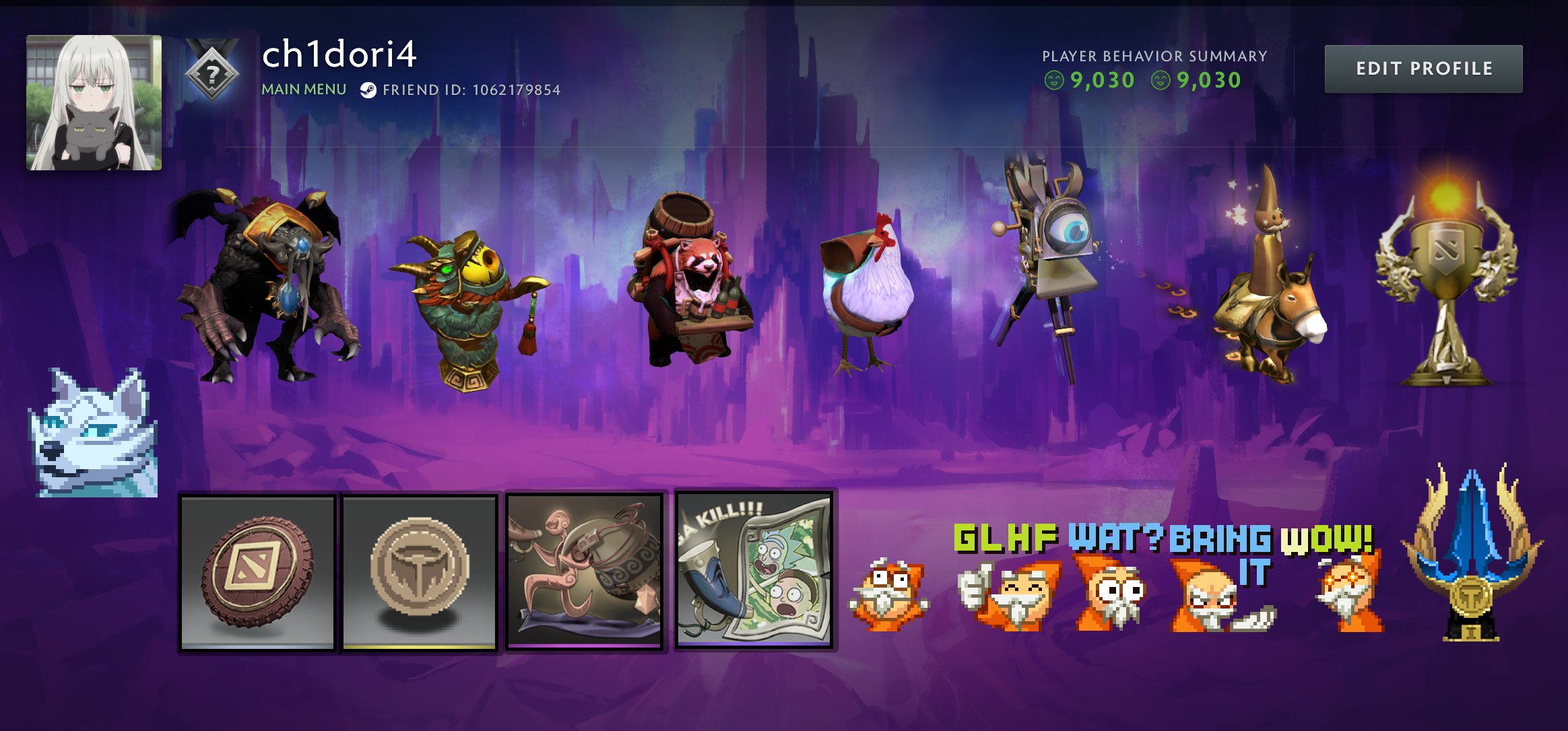 🏅 MMR 2500 | 🕒 3845 годин | 🛡 9000