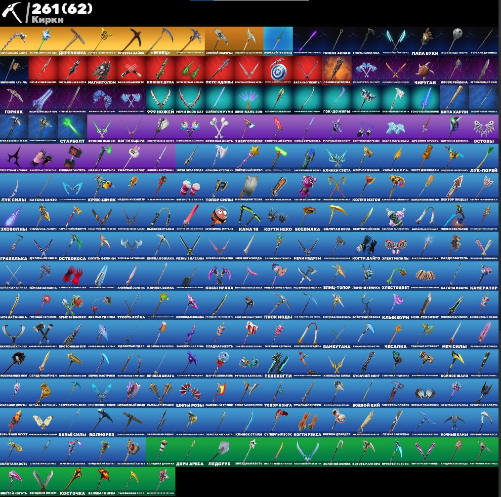 🎨 412 скинов | 🌟 Fortnite аккаунт