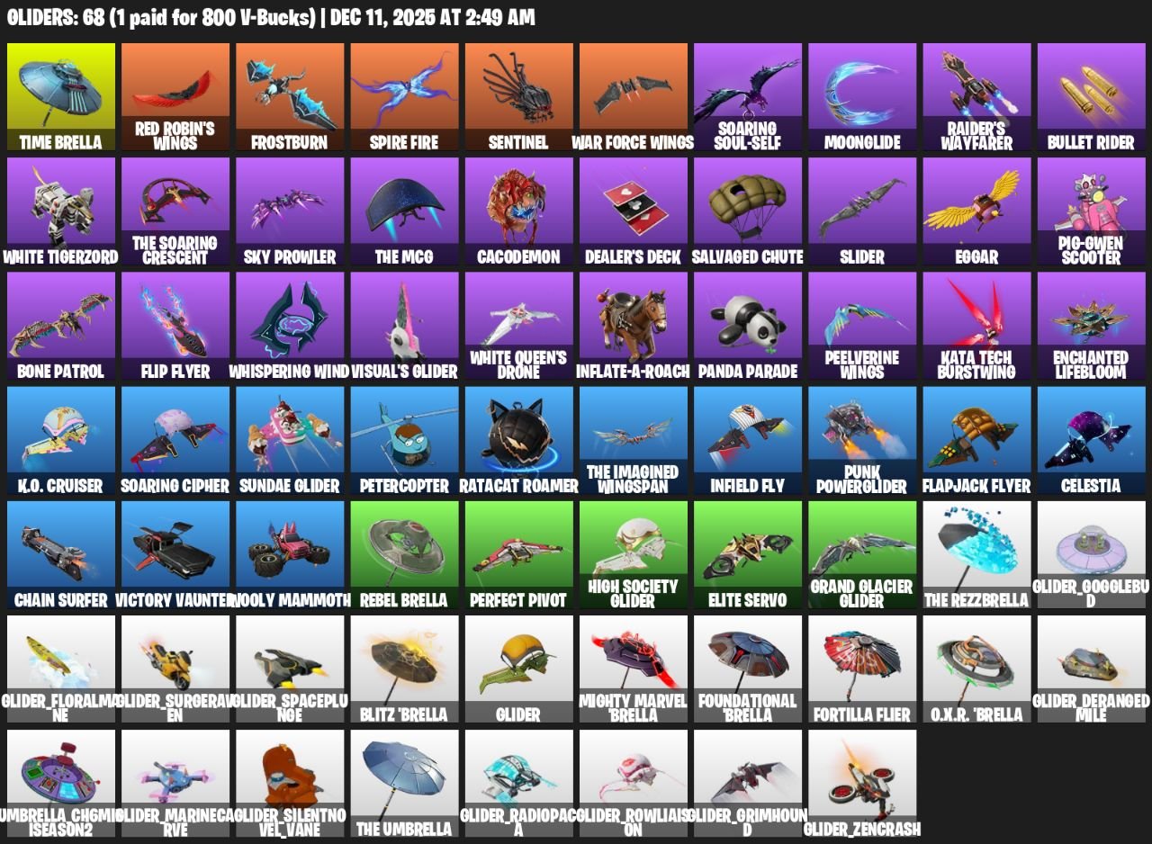 🎨 109 skins | 🌟 Fortnite account