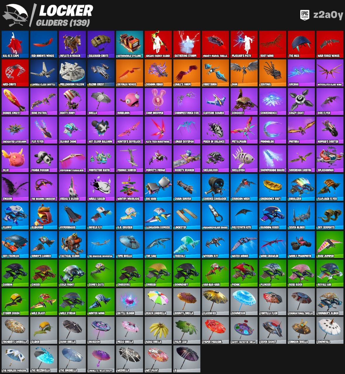 🎨 142 skins | 🌟 Fortnite account