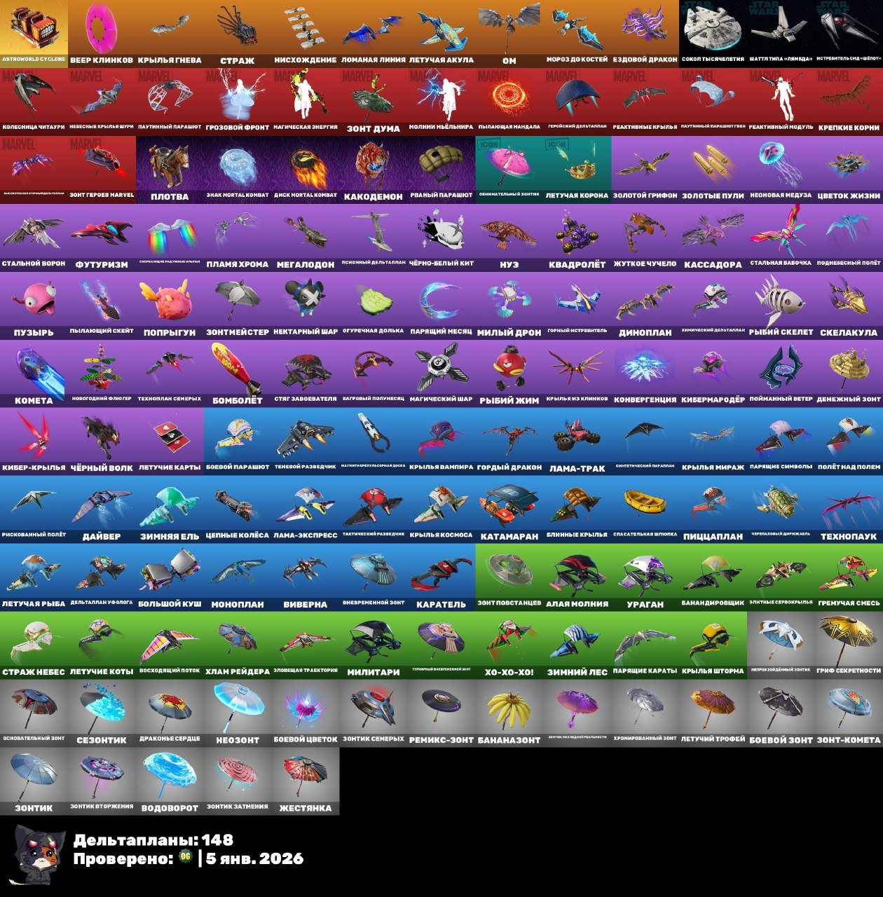 🎨 146 skins | 🌟 Fortnite account