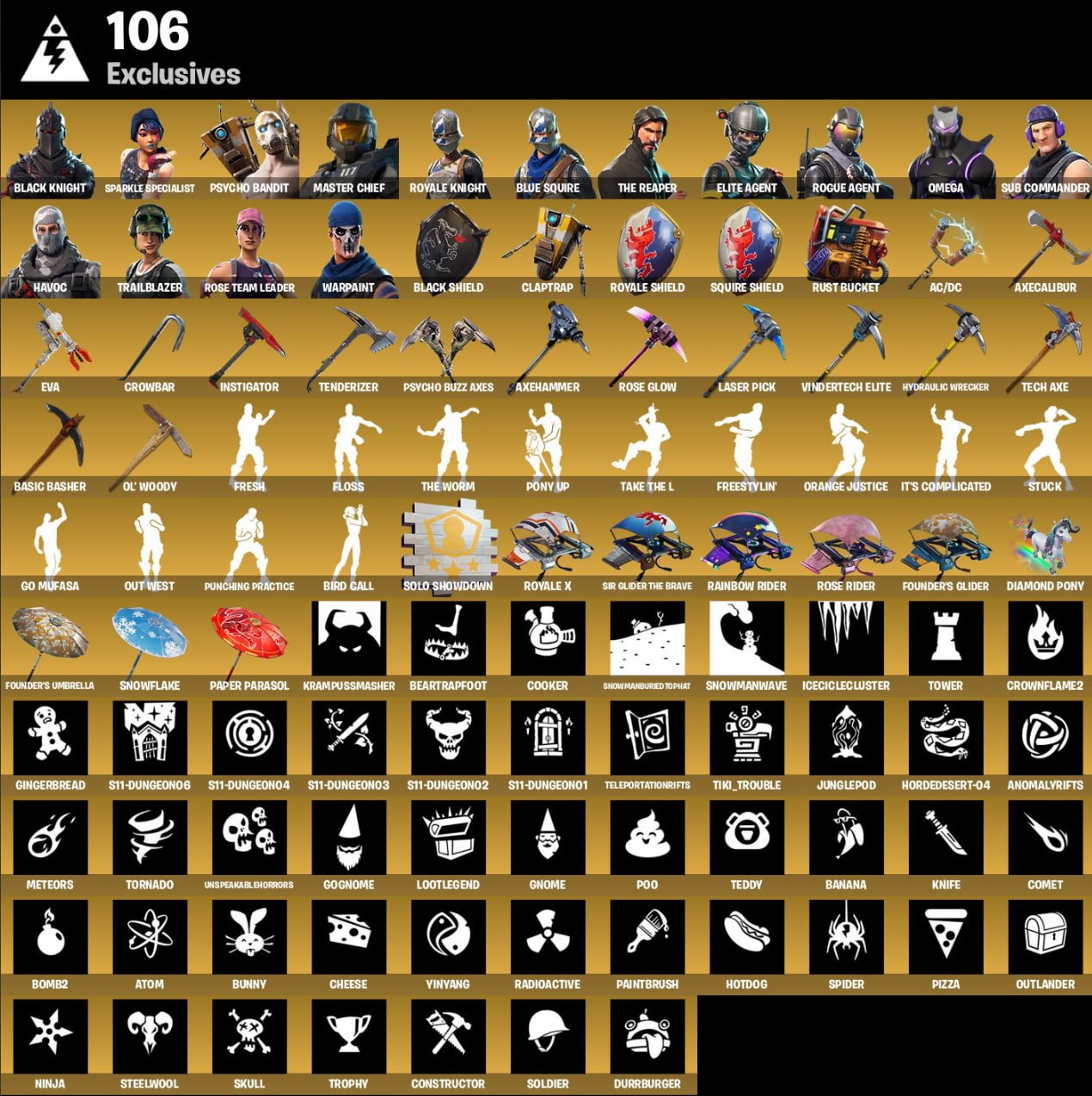 💼 345 skins | 🌟 Fortnite account