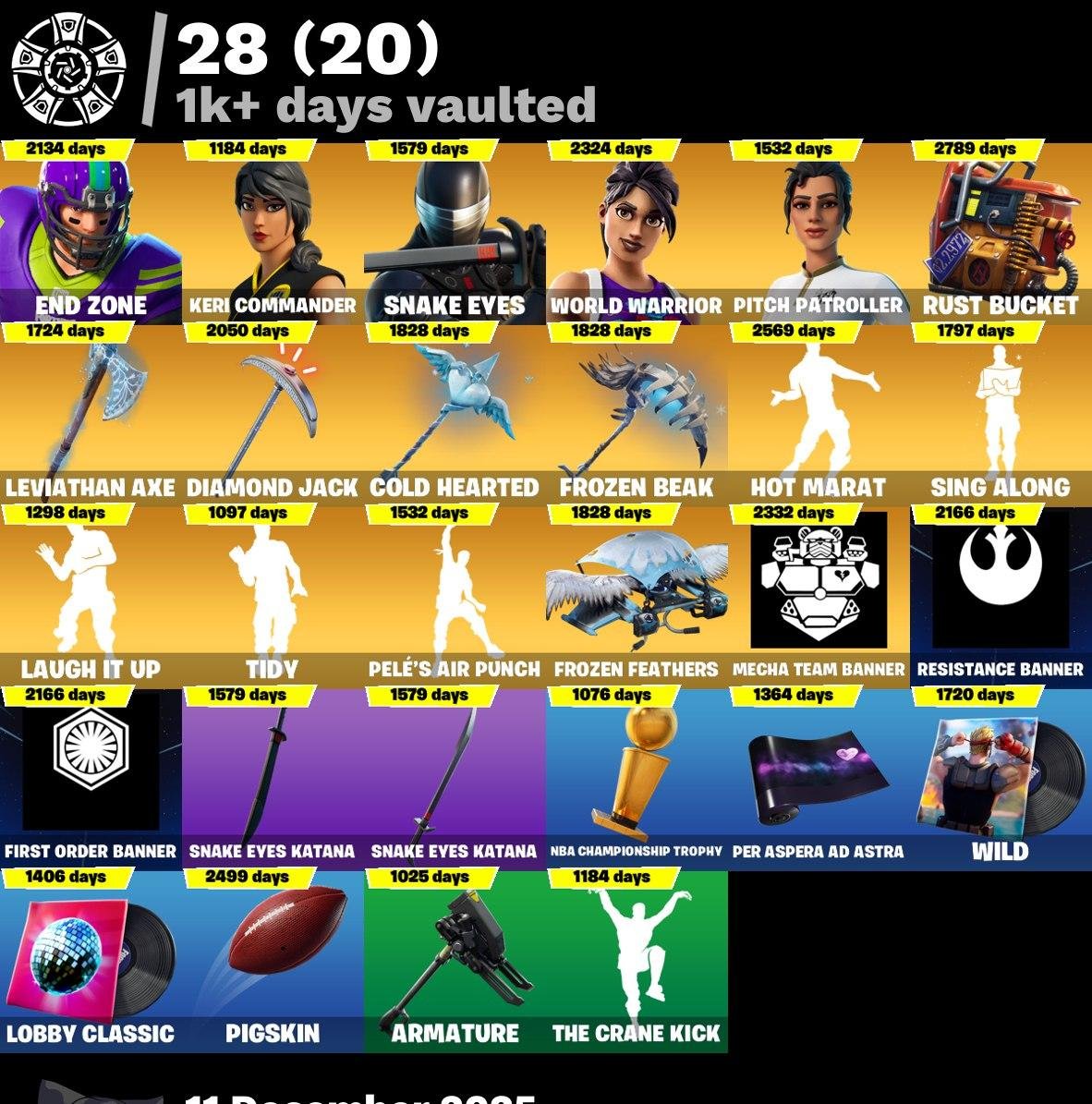 🎨 313 скинов | 🌟 Fortnite аккаунт