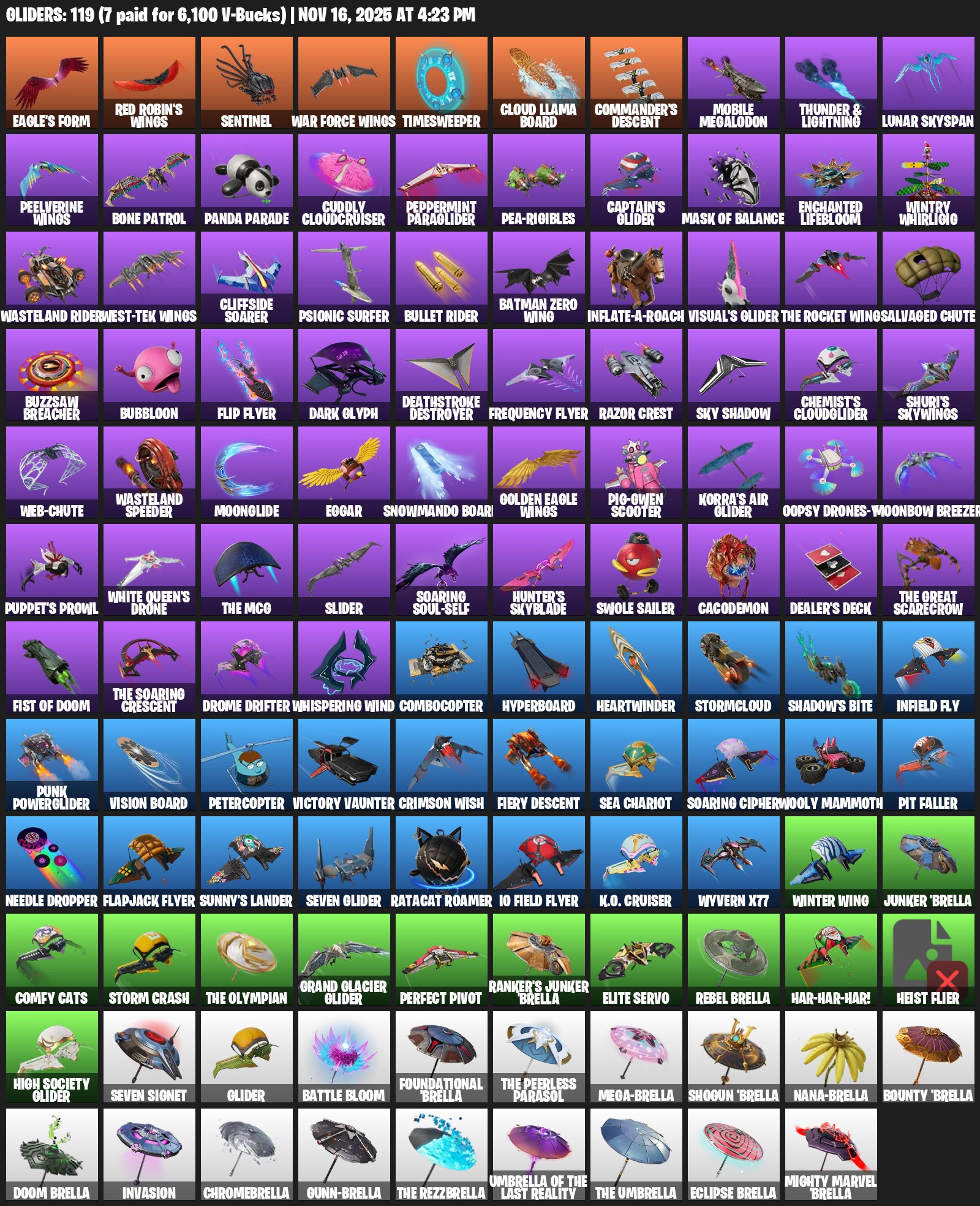 🎨 111 skins | 🌟 Fortnite account