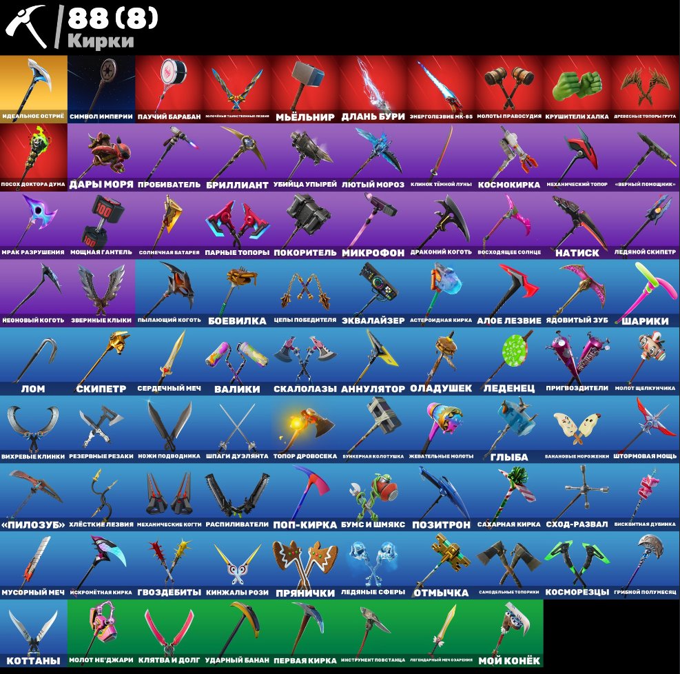 🎨 143 скінів | 🌟 Fortnite акаунт