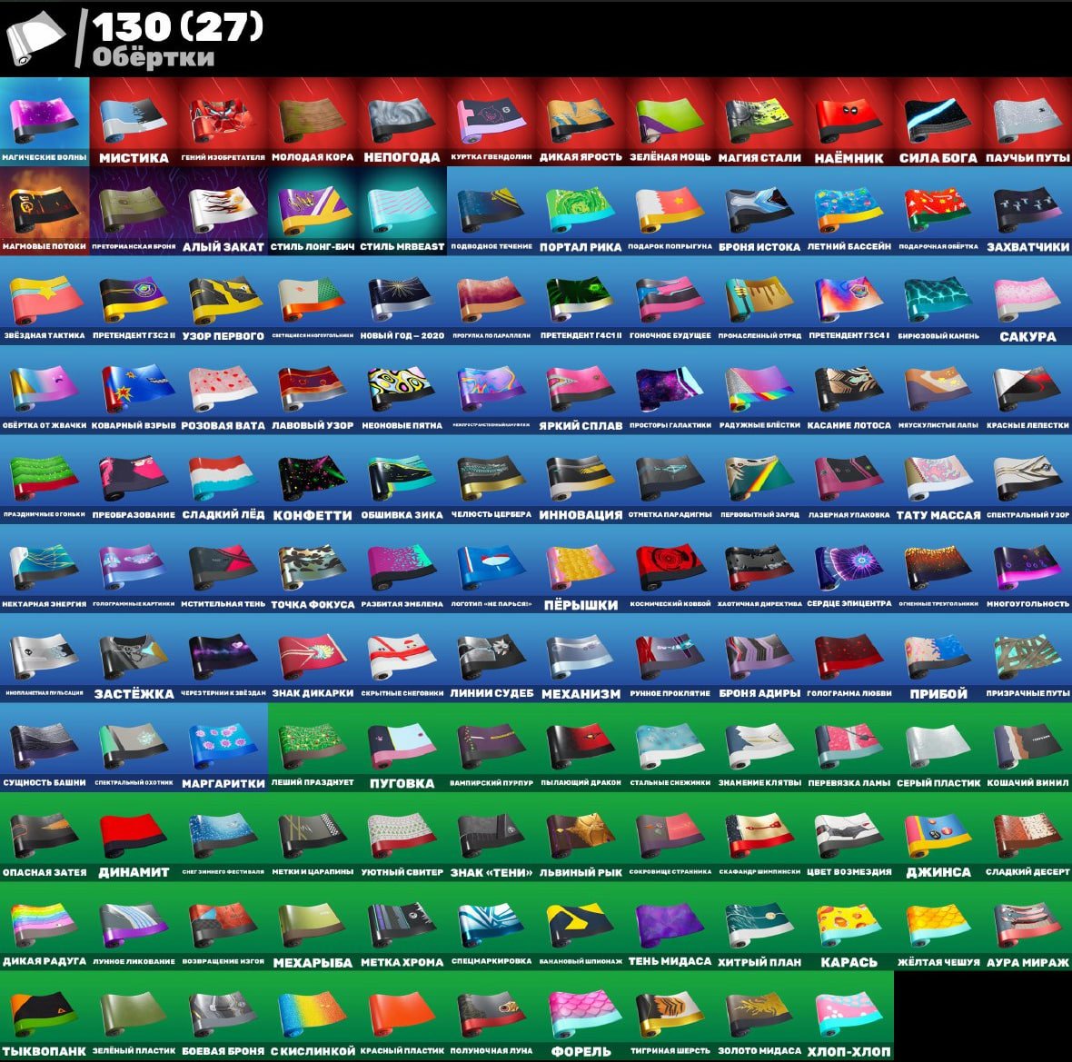 🎨 167 skins | 🌟 Fortnite account