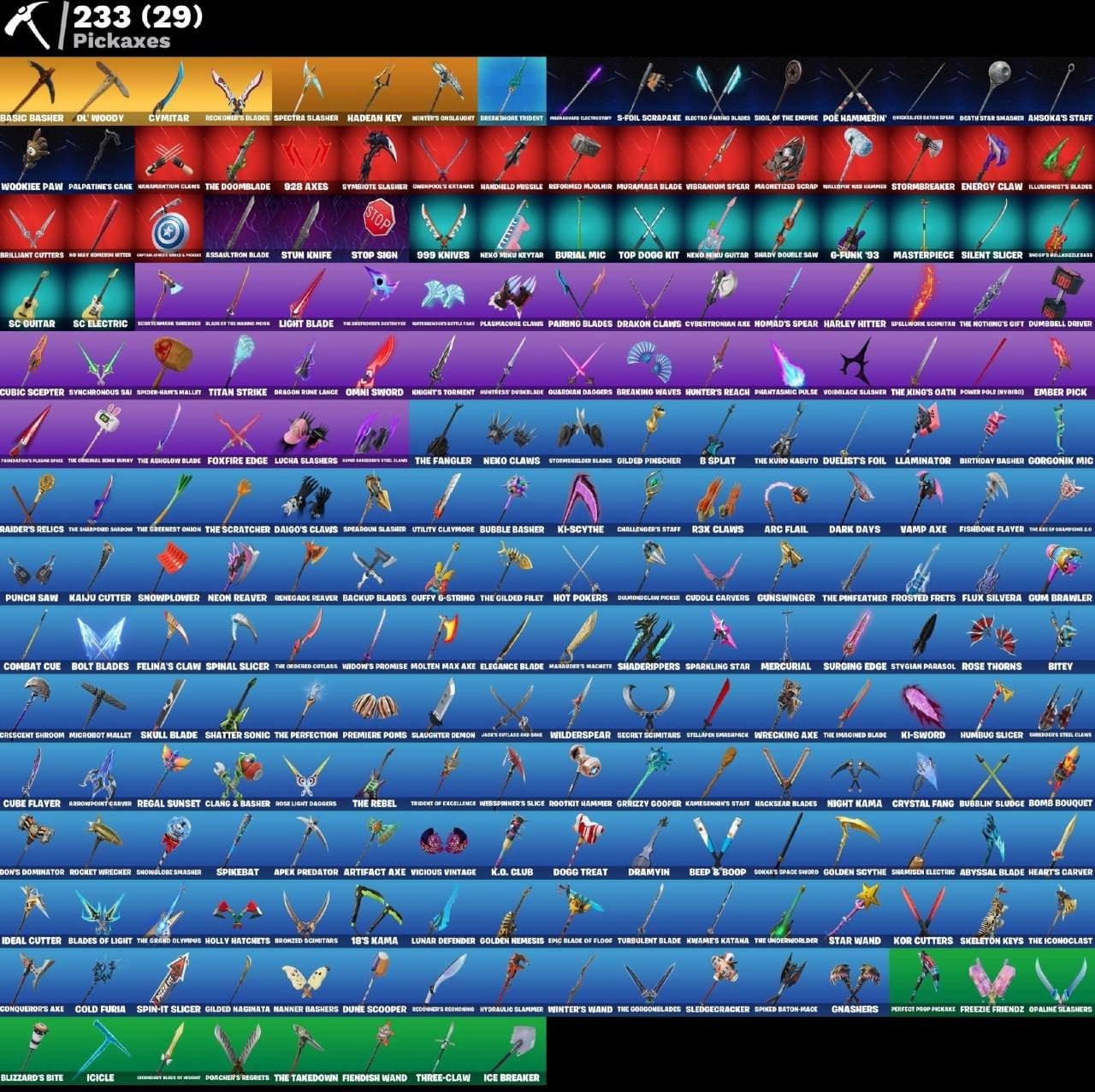 🎨 253 skins | 🌟 Fortnite account