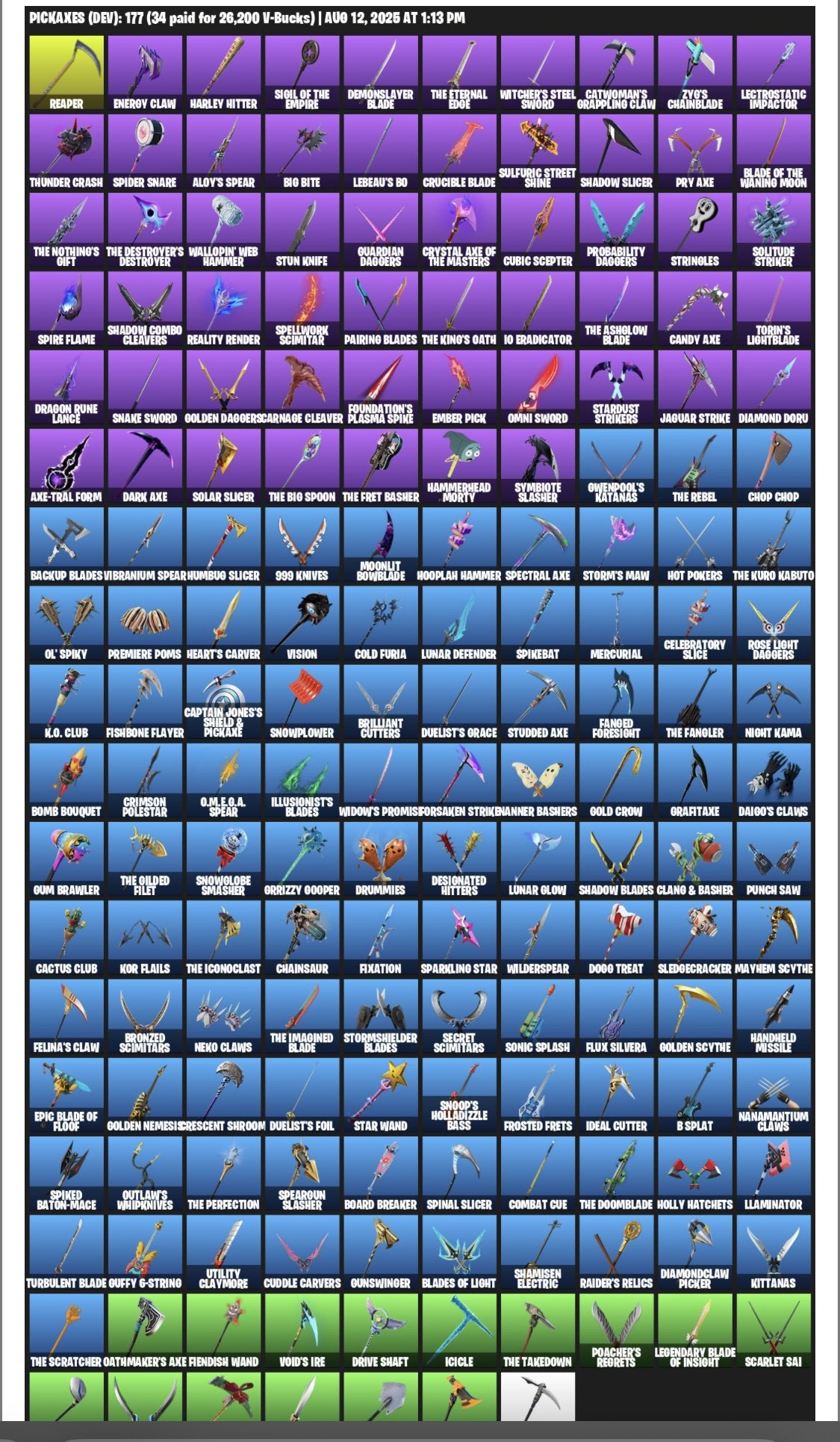 🎨 180 скінів | 🌟 Fortnite акаунт