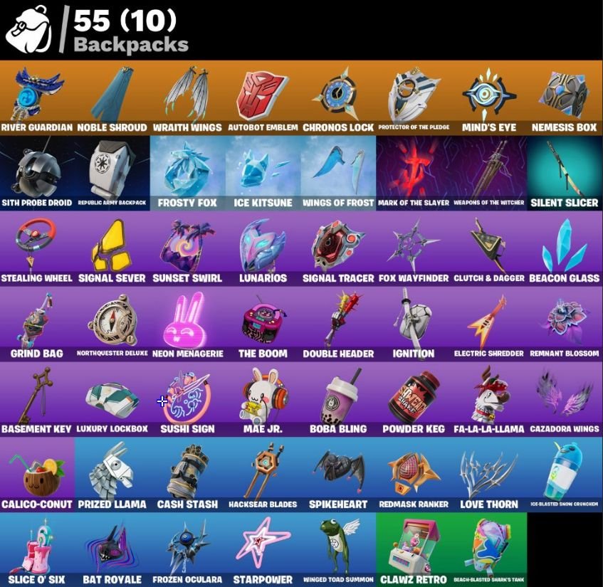 🎨 55 skins | 🌟 Fortnite account