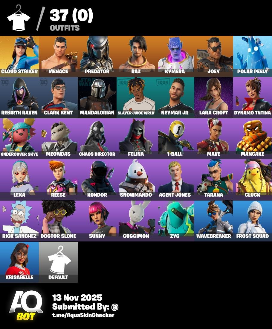 🎨 37 скінів | 🌟 Fortnite акаунт