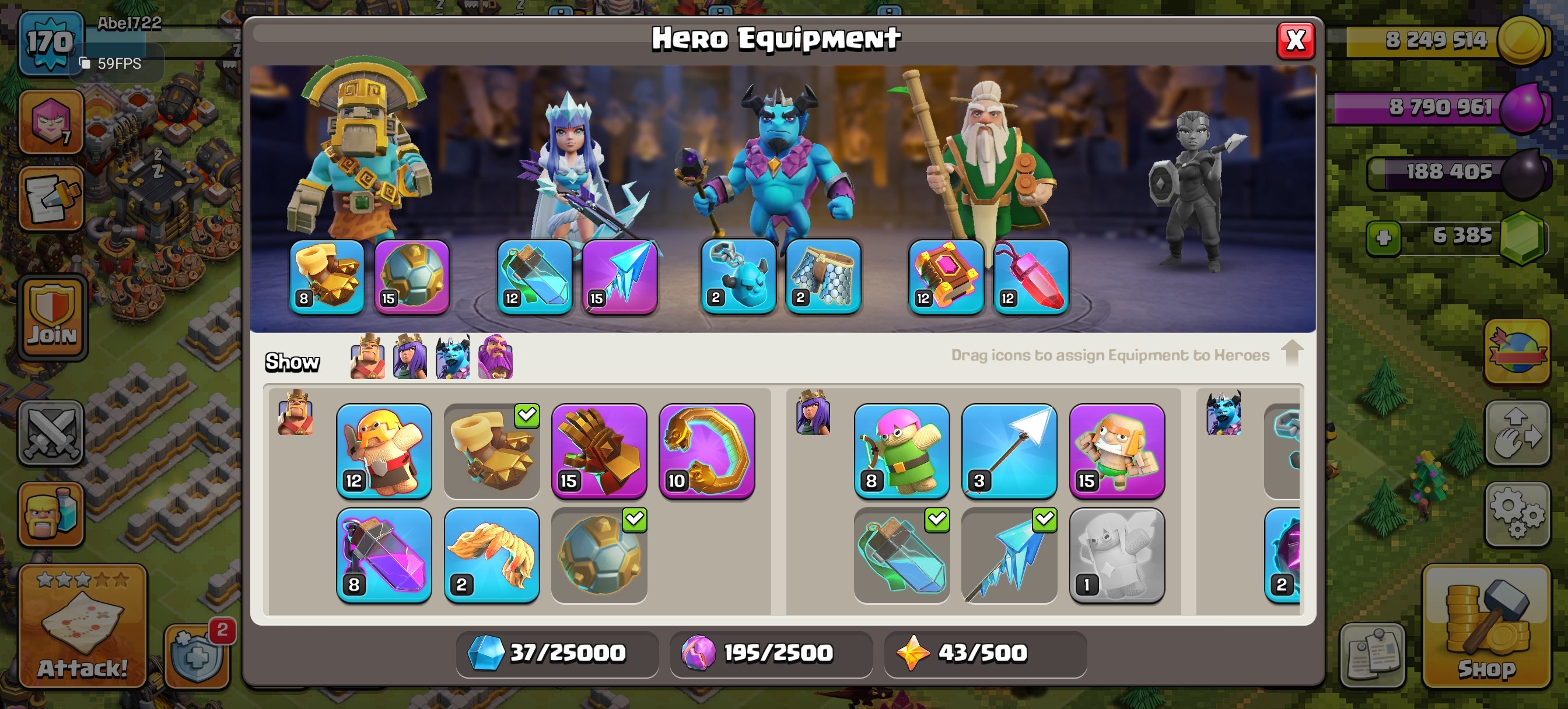 🏰 Clash of Clans акаунт | 11 ратуша | Рівень 170+