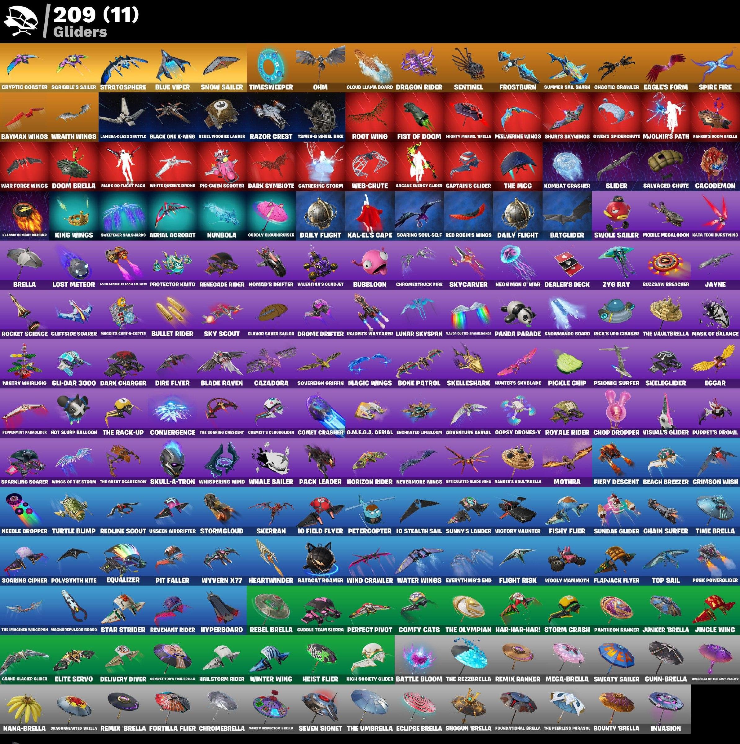 🎨 304 скинов | 🌟 Fortnite аккаунт