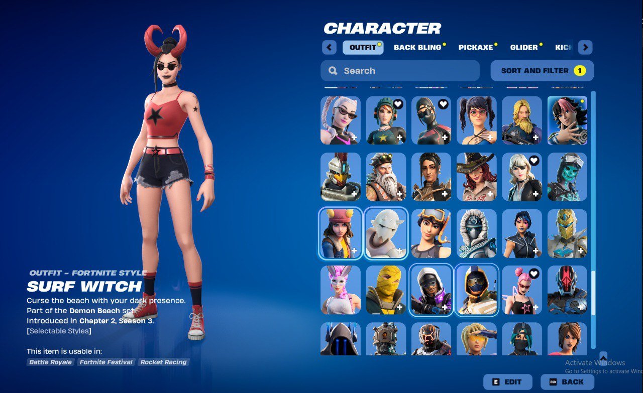 🎨 189 skins | 🌟 Fortnite account