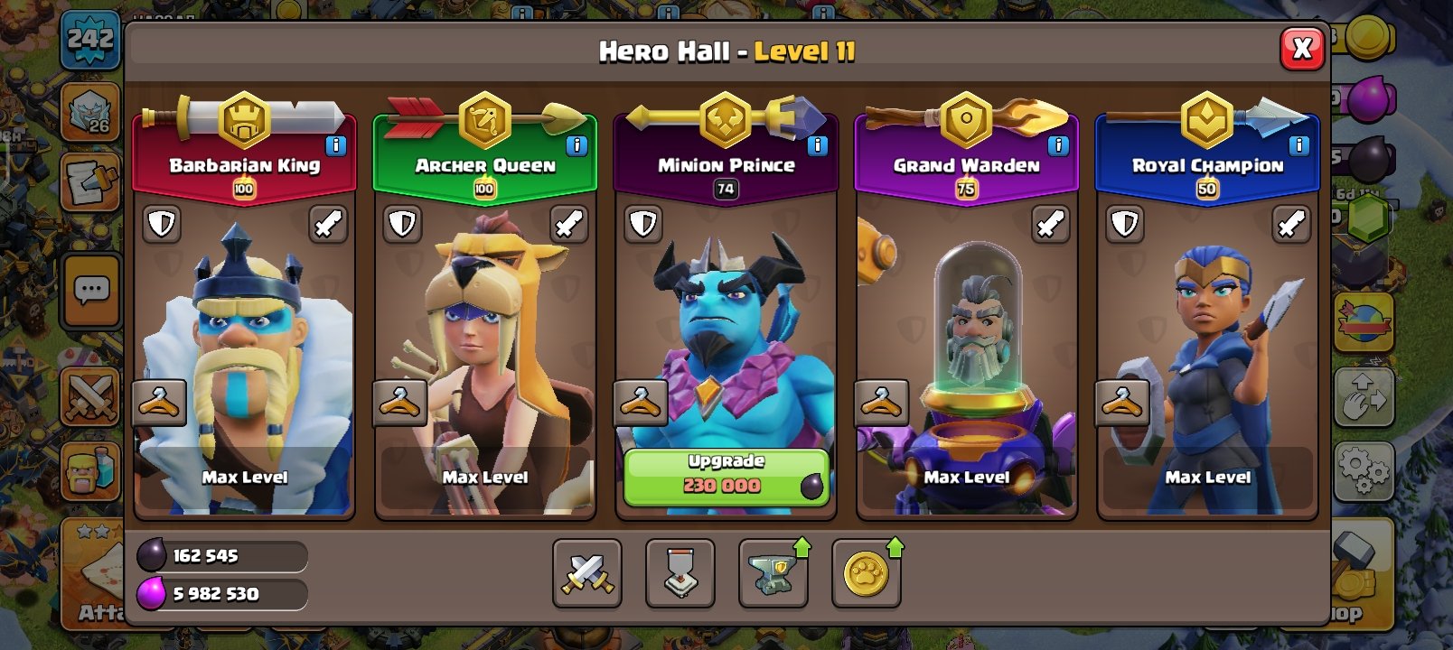 🏰 Clash of Clans акаунт | Ратуша 17 рівень | Рівень 245